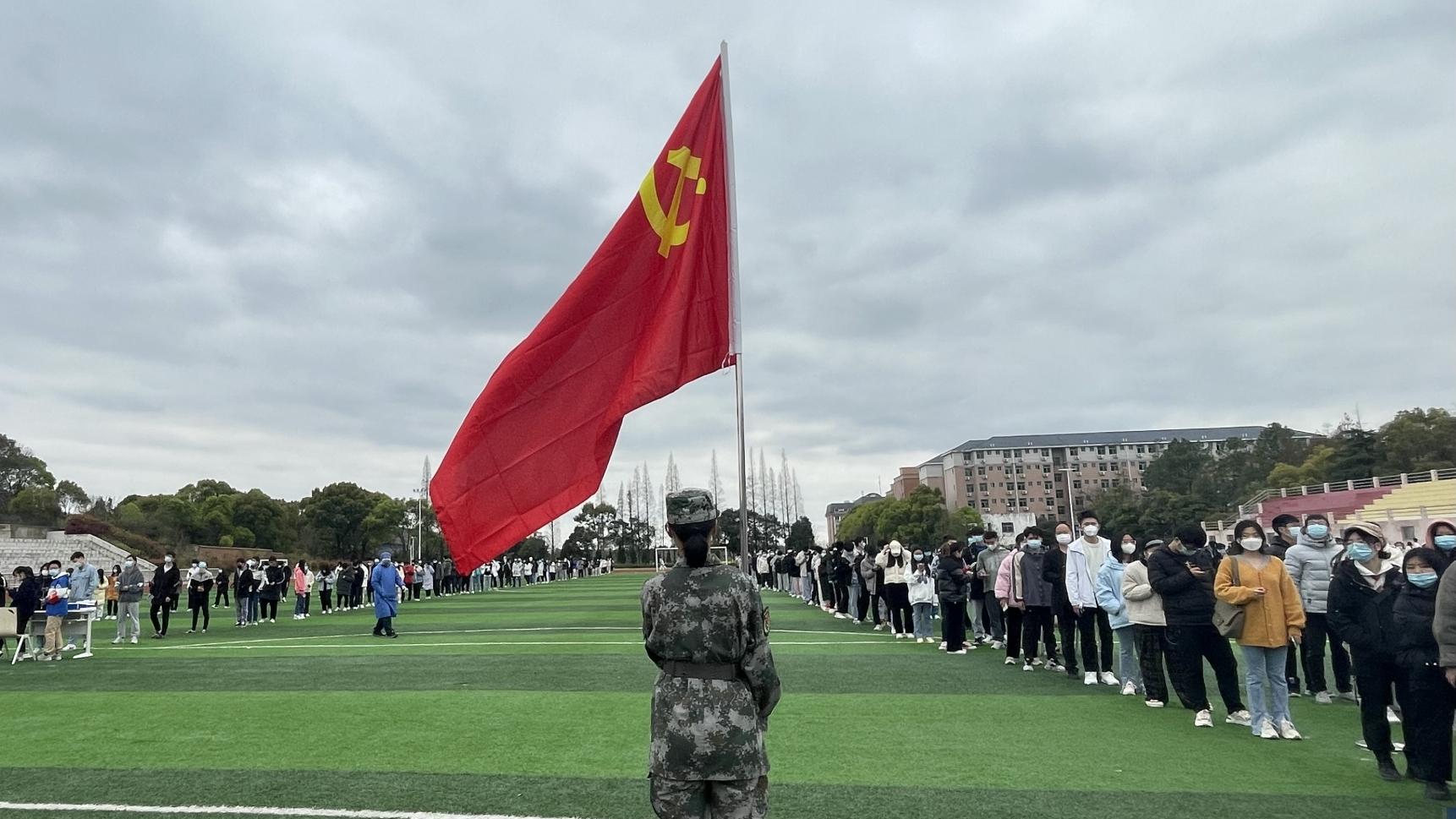 【防疫进行时】共青学院师生党员奏响战“疫”最强音