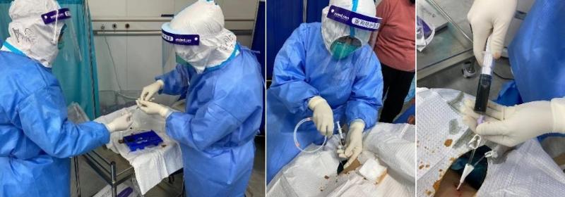 附属九院成功救治新冠密接急危重症患者