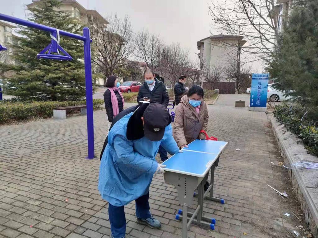 【同心抗疫系列报道之五】筑牢防控阵地为教职员工生命健康保驾护航