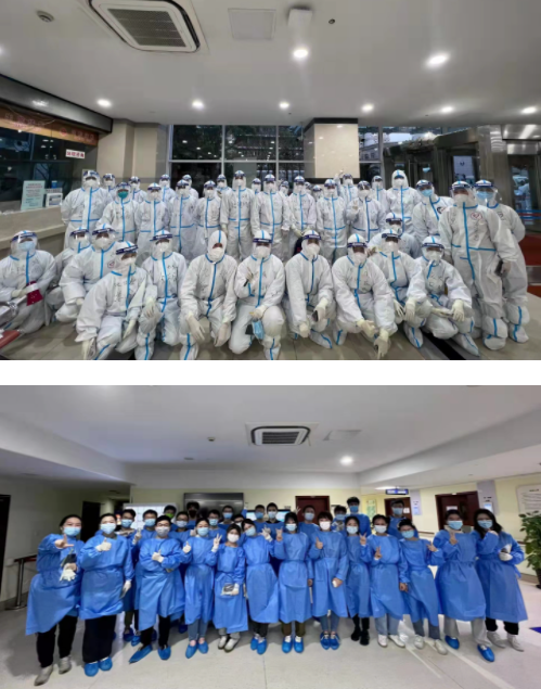 [战疫进行时]附属九院医疗队220人入驻世博展览馆集中隔离收治点