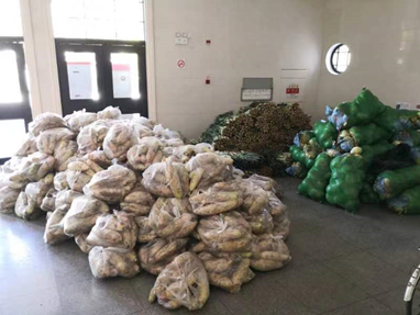 [战疫大视野]江西省乐平市向上海交大捐赠爱心蔬菜