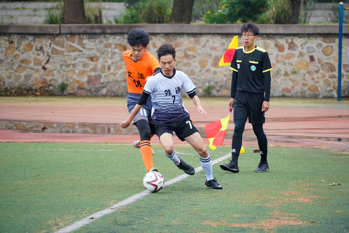 2022“狮子山杯”足球赛（本科生）男足比赛揭幕