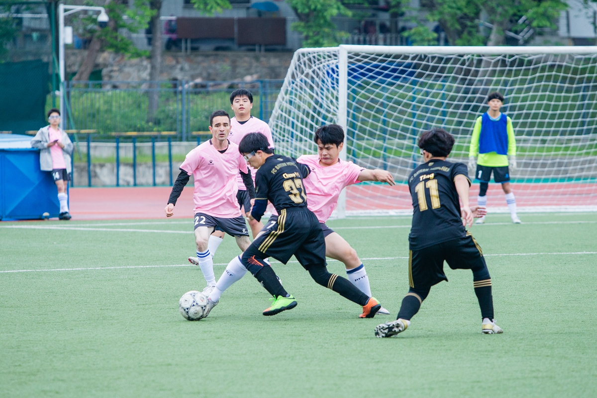 2022“狮子山杯”足球赛（本科生）男足比赛揭幕