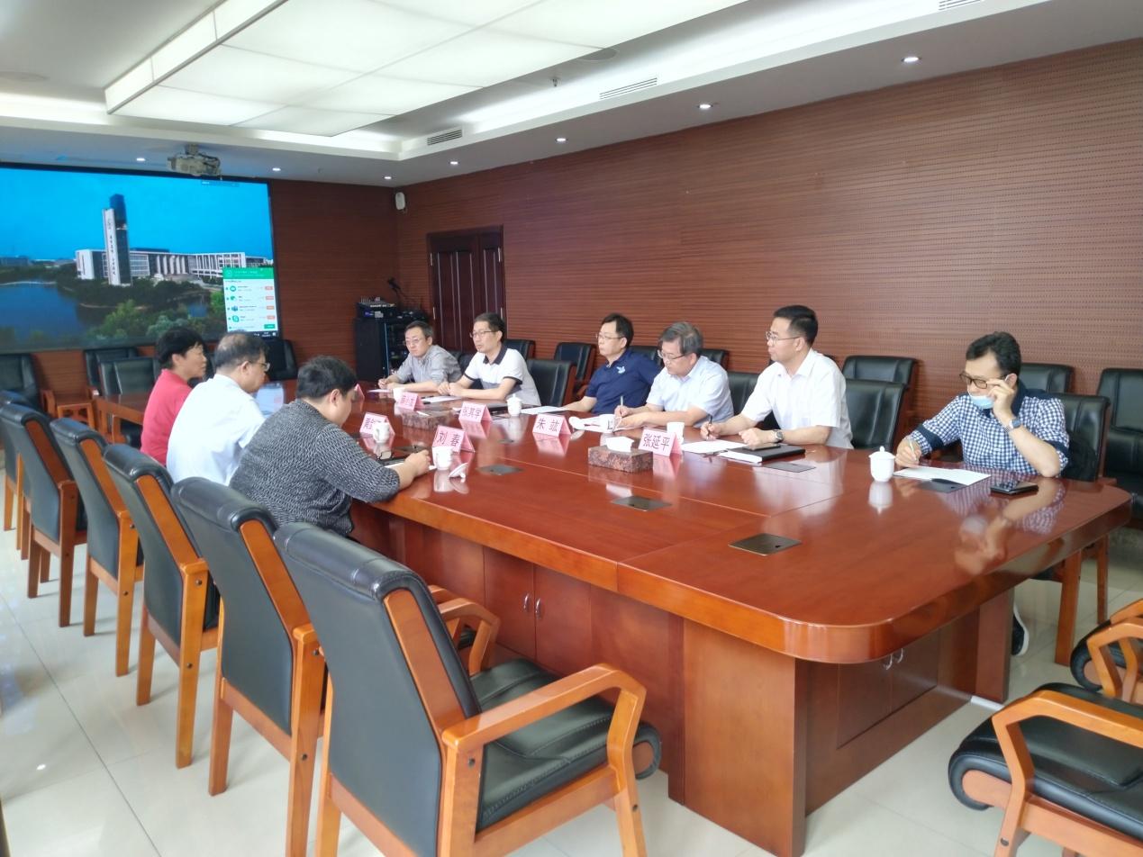 中国地震局（深圳）防灾减灾技术研究院来校洽谈合作事宜