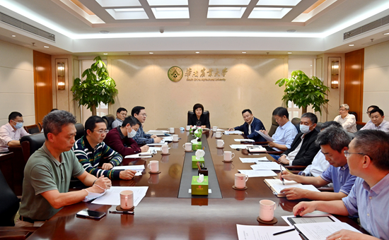 我校召开作物学一流学科建设推进会