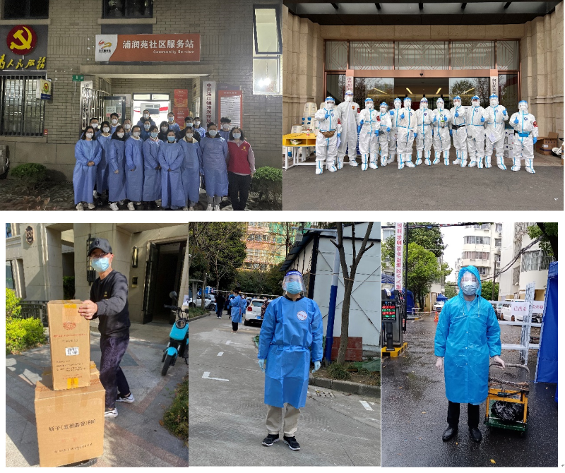 [战疫进行时]机械与动力工程学院智能制造与信息工程研究所教工党支部积极投身疫情防控志愿服务