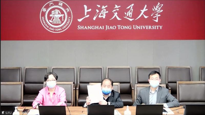 上海交通大学与英国华威大学“云签约”持续深化合作伙伴关系