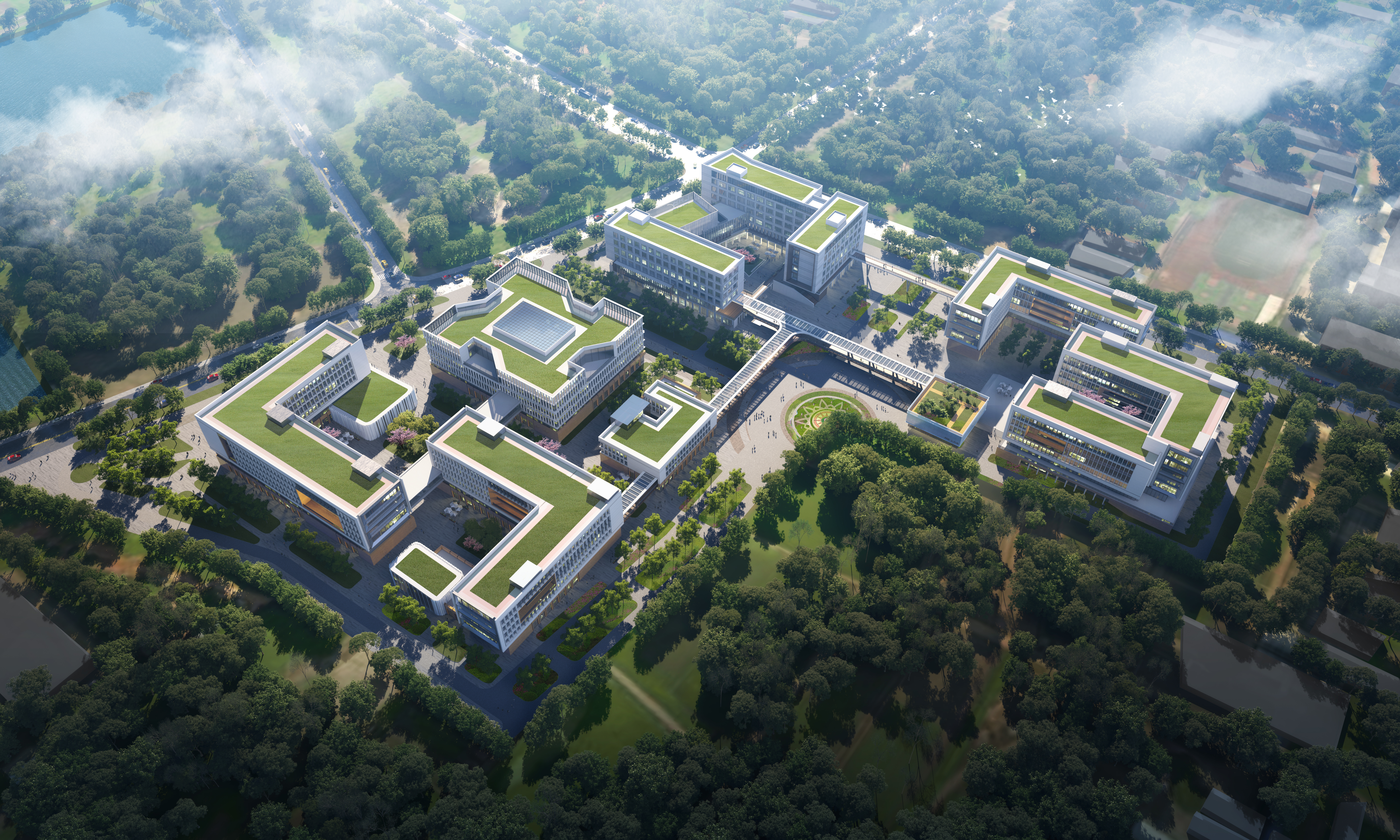 湖北洪山实验室一期项目开工建设