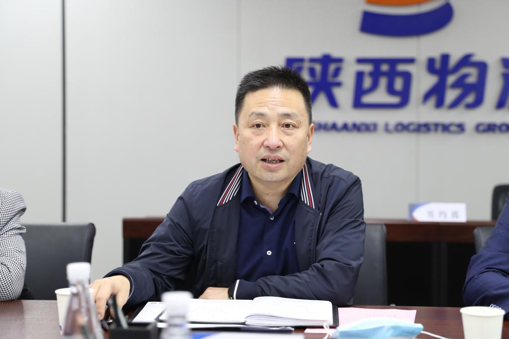 校党委书记杨涛赴陕西省物流集团开展访企拓岗（联络校友）促就业专项行动