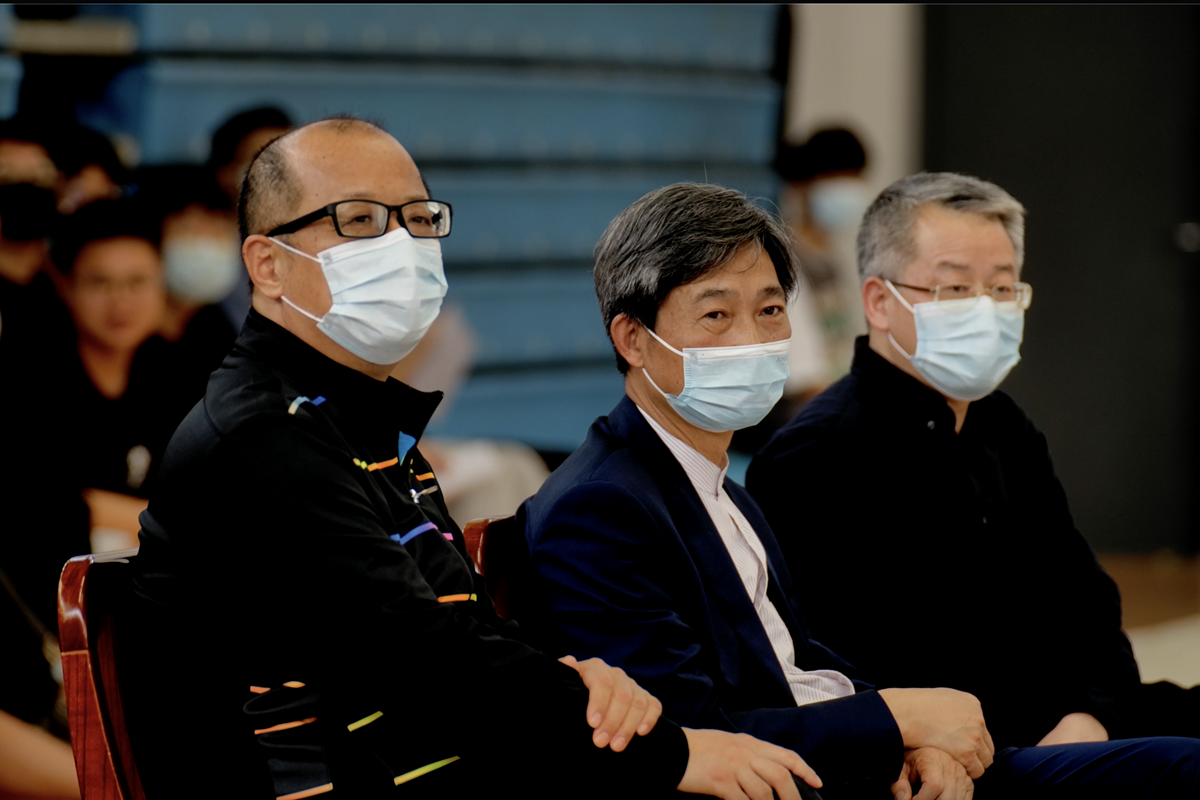 2022“狮子山杯”篮球赛（本科生）男篮比赛揭幕
