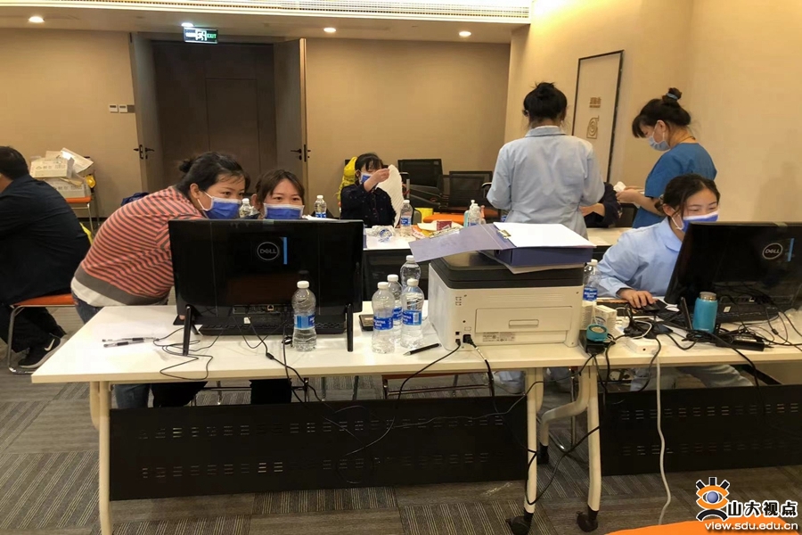 ［同心战疫］校医院服务保障集中隔离点师生工作纪实