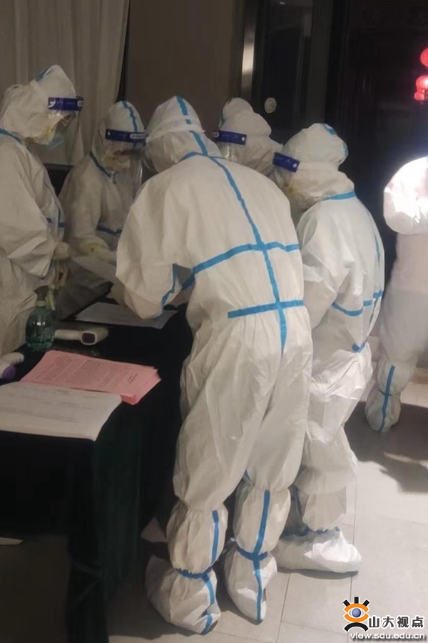 ［同心战疫］校医院服务保障集中隔离点师生工作纪实