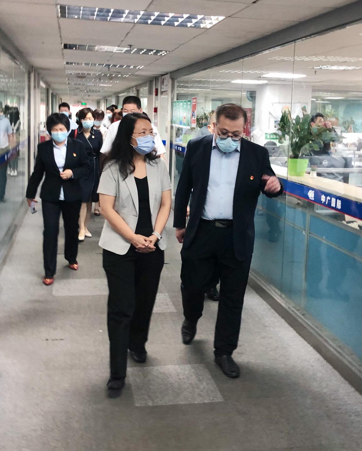 【访企拓岗促就业】校纪委书记陈晓晖带队走访广州市友谊对外服务有限公司