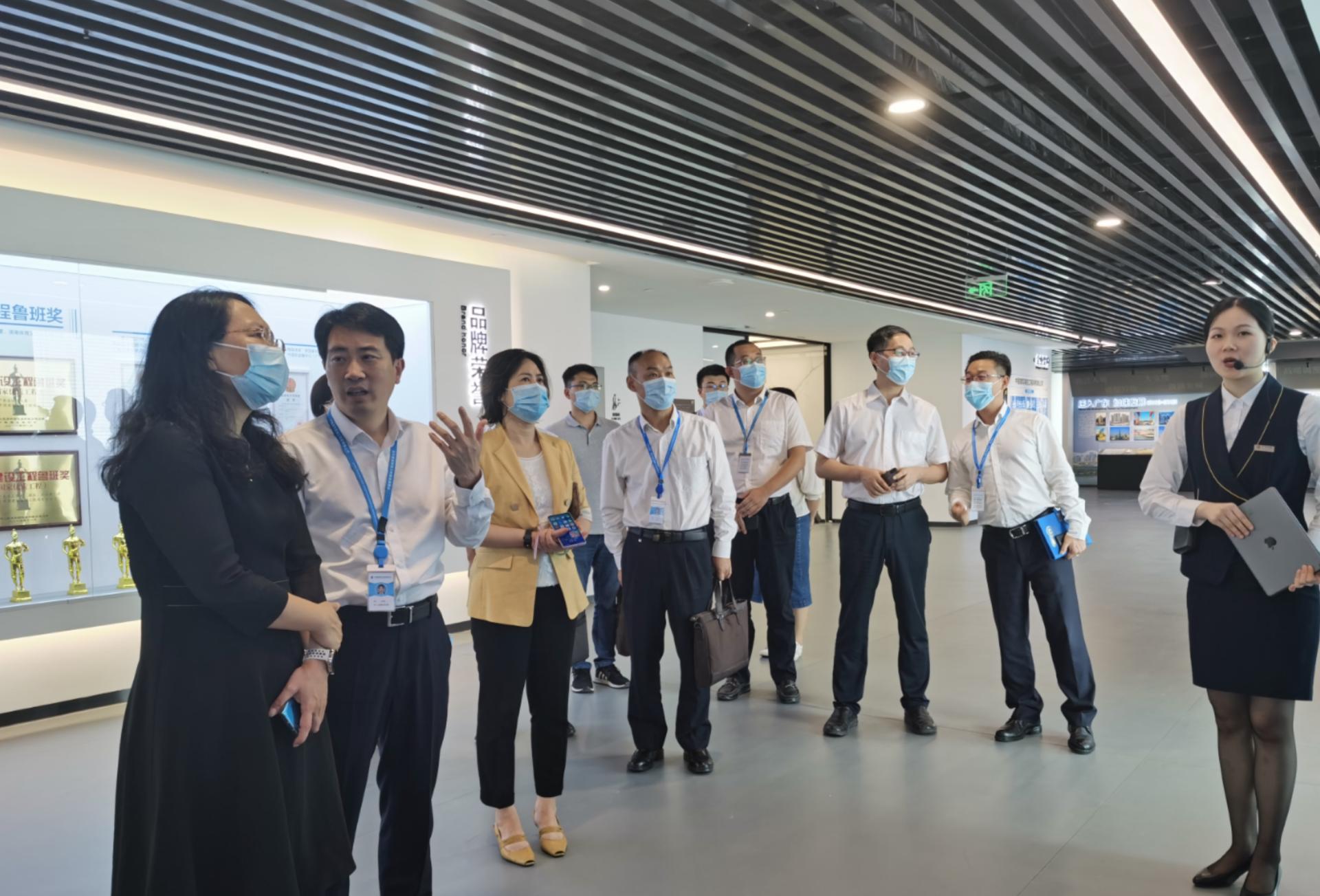 【访企拓岗促就业】校纪委书记陈晓晖带队走访中国建筑第四工程局有限公司