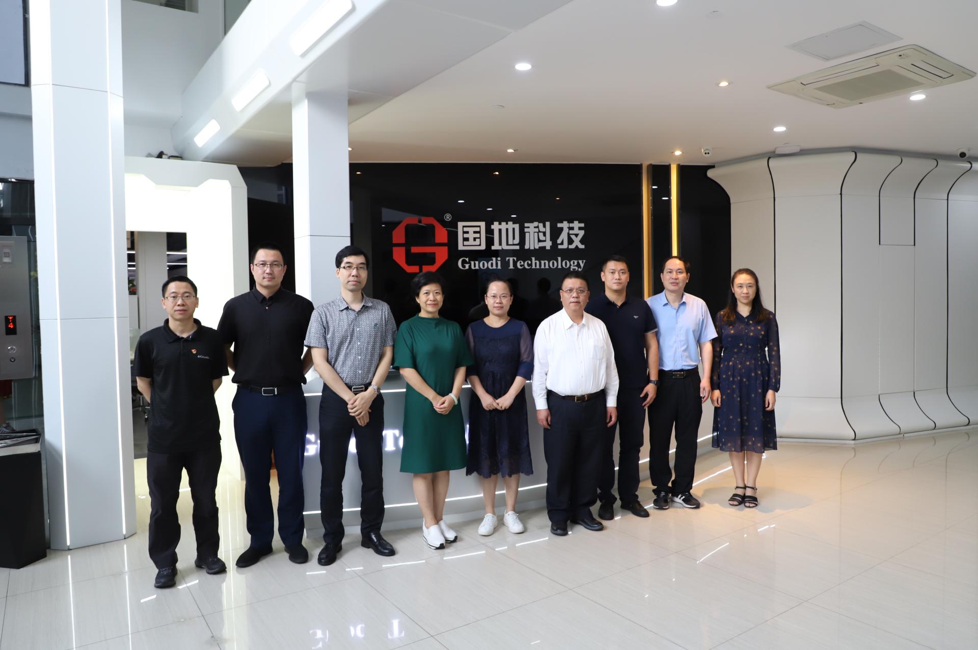 【访企拓岗促就业】校党委副书记聂贵新带队走访广东国土规划科技股份有限公司