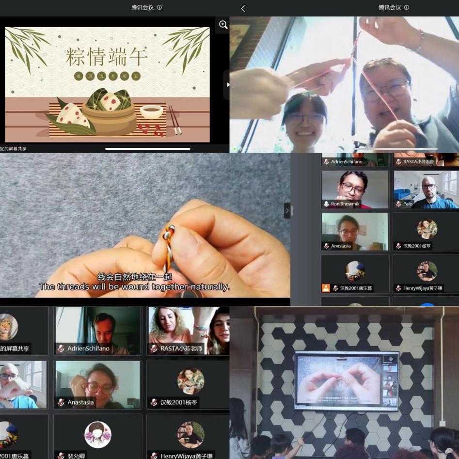 我校举办外籍教师中华文化体验活动共度端午