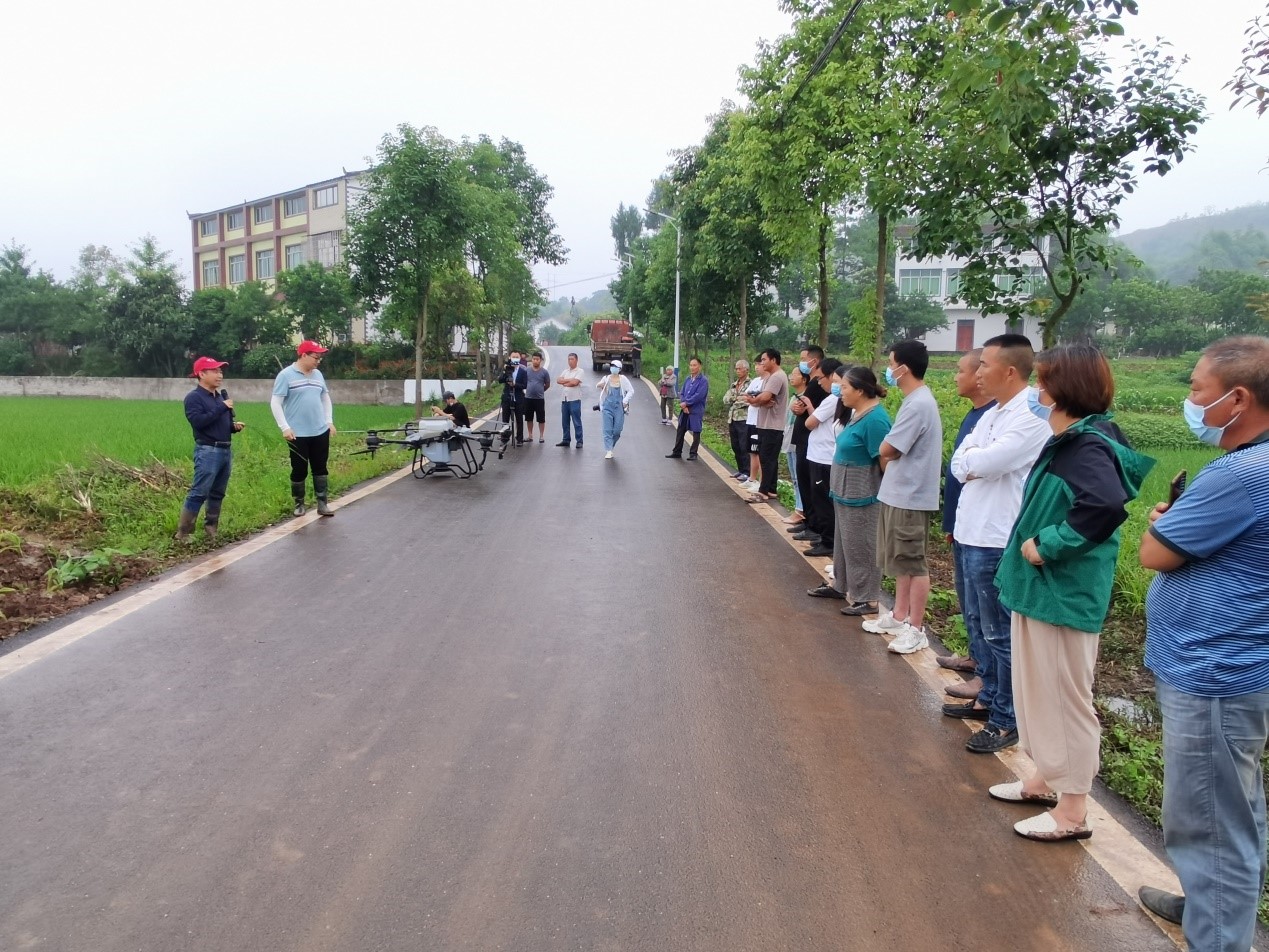 我校水稻栽培专家服务川东北粮油现代农业园区建设