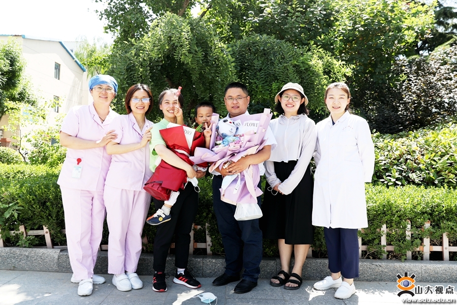 ［附属医院］山大二院援沪医疗队凯旋欢迎仪式举行