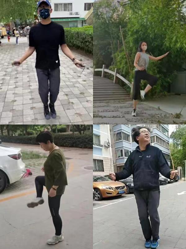 校工会举办系列线上健身活动