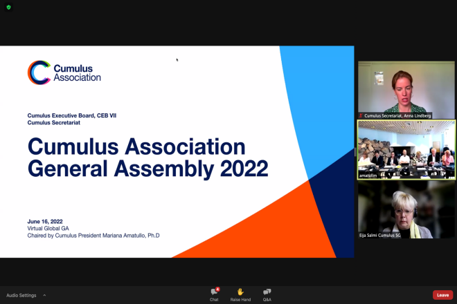 设计学院巩淼森副教授当选国际艺术、设计与媒体院校联盟（Cumulus）新一届执委