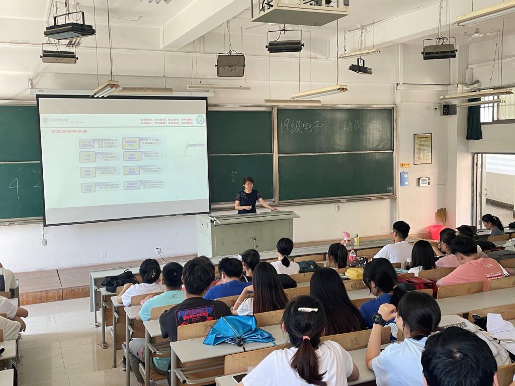 电子工程学院举办“不负韶华砥砺前行”2023届考研动员会
