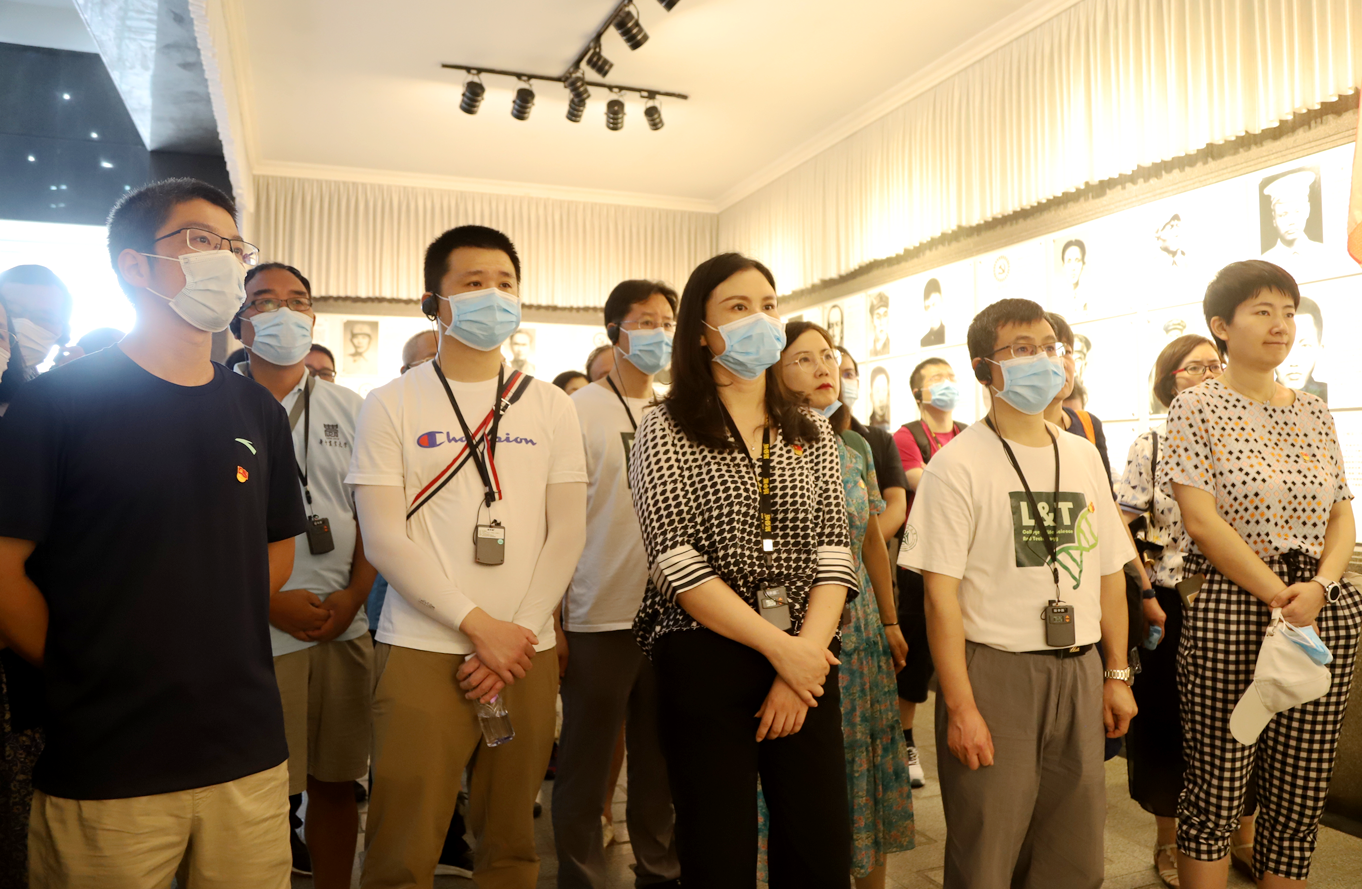 生命科学技术学院赴井冈山开展教师理想信念教育