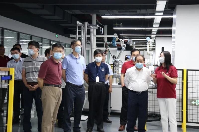 校长林忠钦调研临港智能制造基地