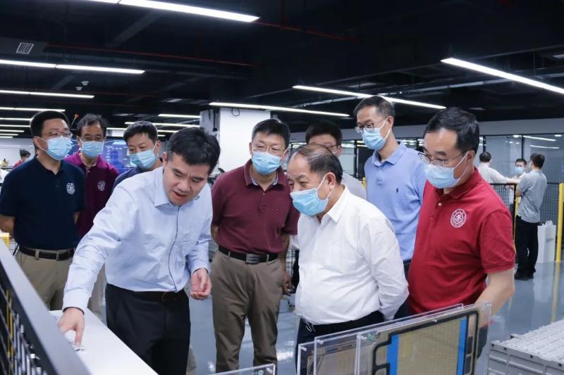 校长林忠钦调研临港智能制造基地
