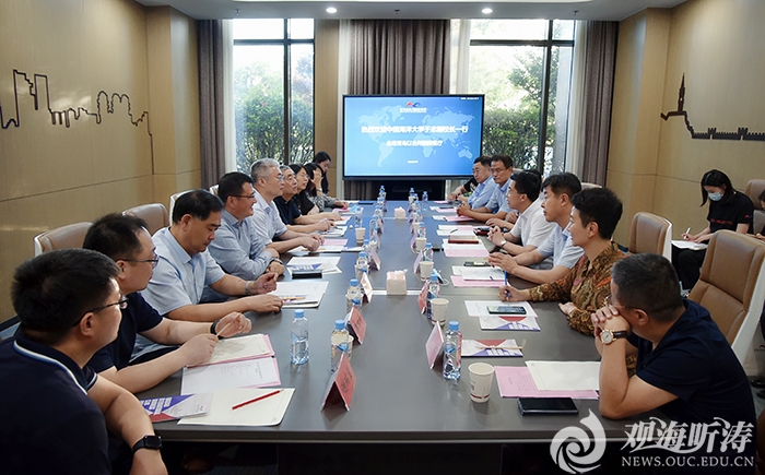 于志刚带队走访青岛市高新区校友企业