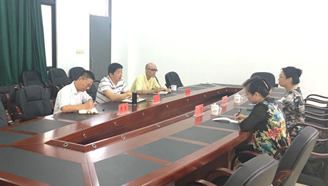 北京语言大学副院长访问我院并洽谈合作项目