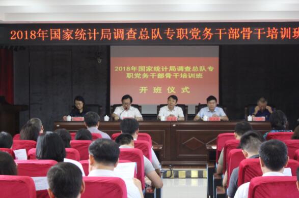 2018年国家统计局调查总队专职党务干部骨干培训班在瑞金干部学院举办