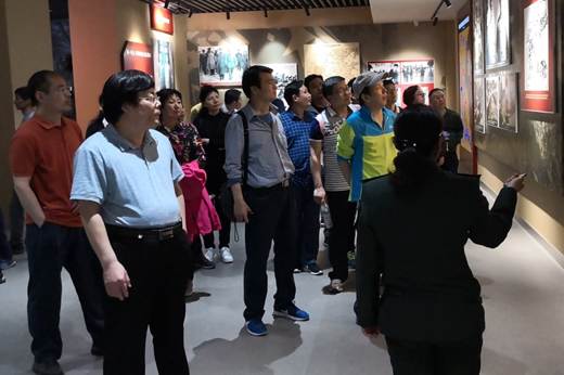 地球科学与技术学院地球物理系党支部赴沂蒙党性教育基地学习