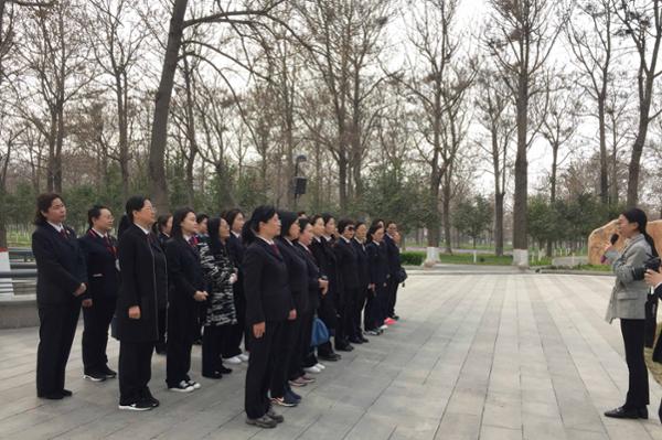 晋中市人民检察院女干警党性培训班在我院举办