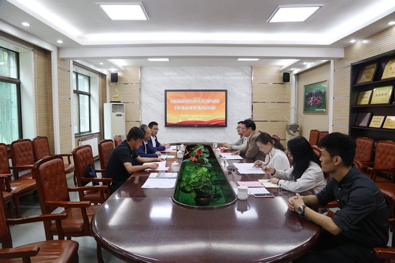 甘肃省教育厅民办教育管理处王守斌处长一行来院检查指导培训工作