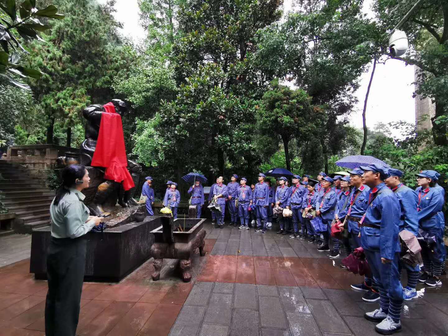 费县机关书记遵义党性教育