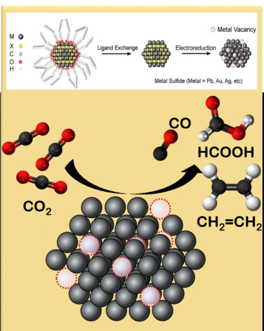 中南大学刘敏团队开发高倍率金属空位量子点大幅度提高CO2还原性能