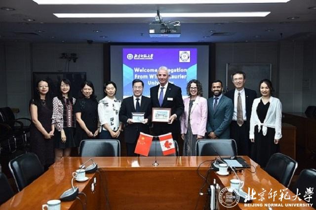 劳瑞尔大学副校长一行访问北师大