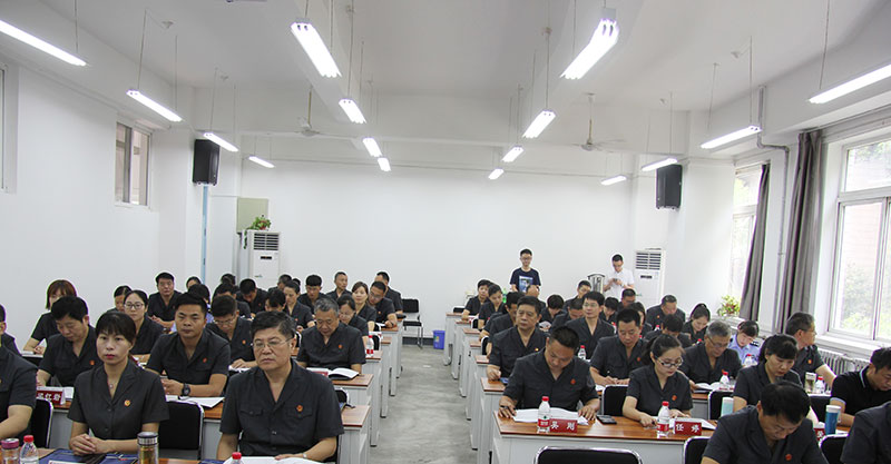 濉溪县法院2019年综合业务能力提升培训班开班报到