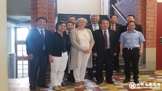 学校代表团赴德国比利时一流大学访问并举行校友联谊会 