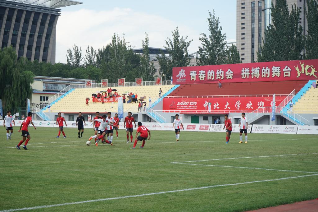 二青会专题 男子足球U16体校组总决赛在我校举行 四川队2:0胜江苏队夺冠