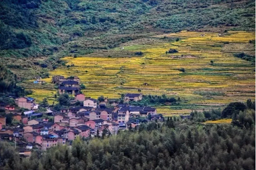 古田石坑村，一块红色的土地~