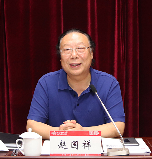 校领导赵国祥,常俊标,臧振春,陈广文,李学志,李雪山,马治军,张尚字