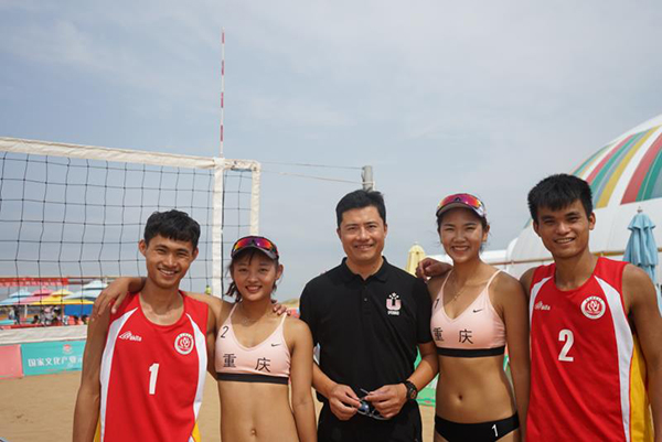 【报佳音】我校男女沙滩排球队在第十五届中国大学生沙滩排球锦标赛中双双夺冠