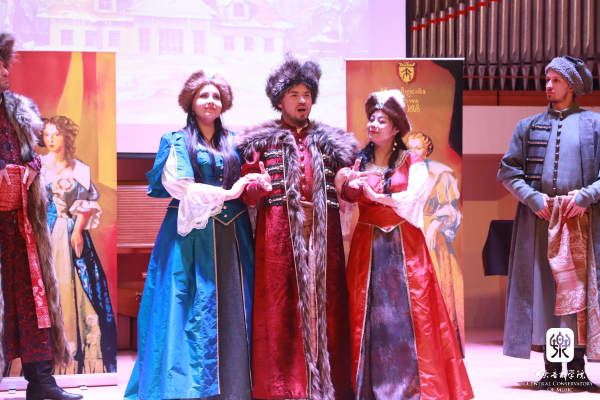 波兰国立肖邦音乐大学访问我校并成功上演音乐会版歌剧《闹鬼的庄园》