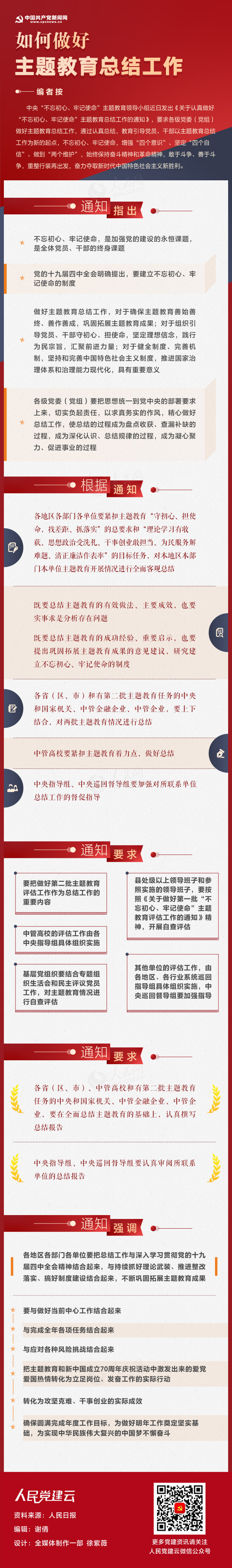 图解：如何做好“不忘初心、牢记使命”主题教育总结工作