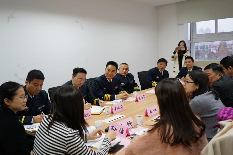 学校赴同济大学交流讨论学生联合培养相关工作