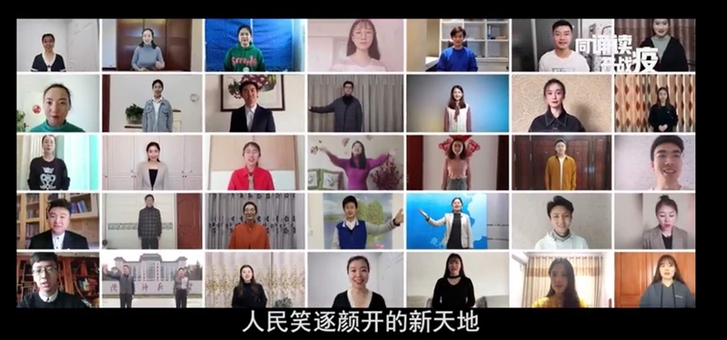 同诵读，共战“疫”：我校语言文字工作为抗疫发声