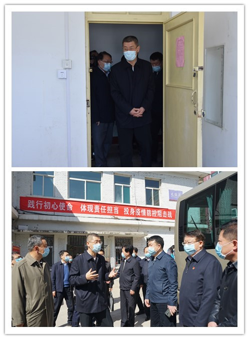 张复明副省长来校督导检查本硕博毕业年级开学准备工作