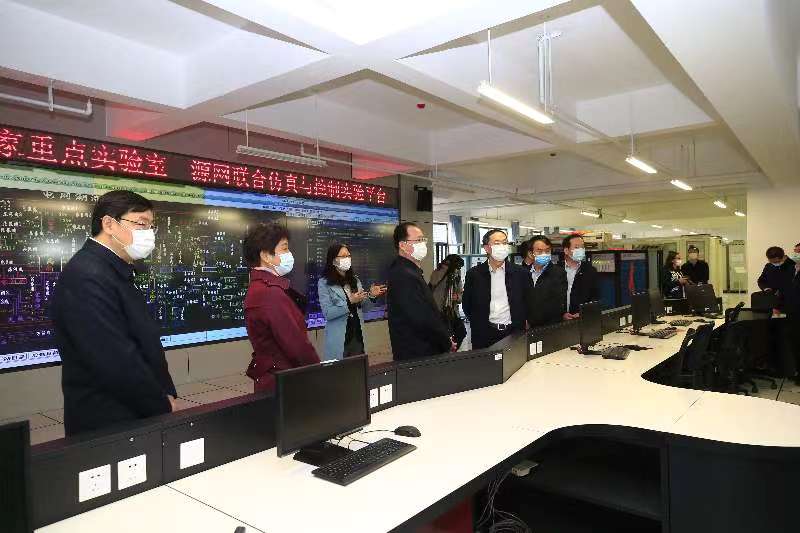 国家电网有限公司董事长毛伟明访问华北电力大学