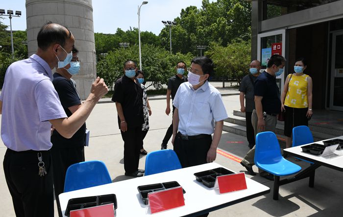 保定校区开展毕业生返校全要素模拟演练